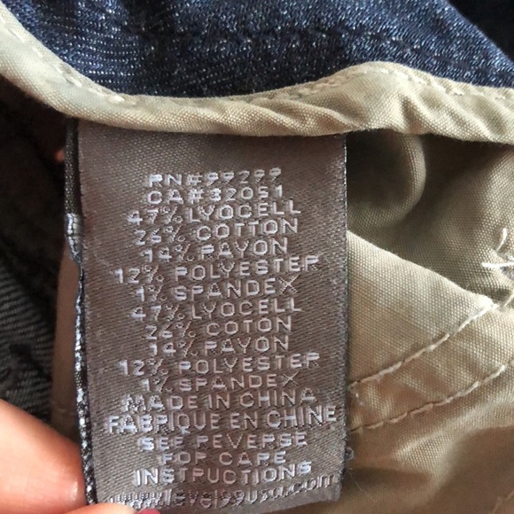 Level 99. Wide Leg Low Rise Medium Wash Denim Jeans 29 (8) - Picture 14 of 14